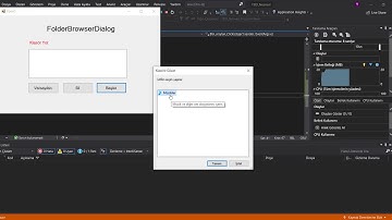 C# FolderBrowserDialog-Directoryİnfo-Fileİnfo