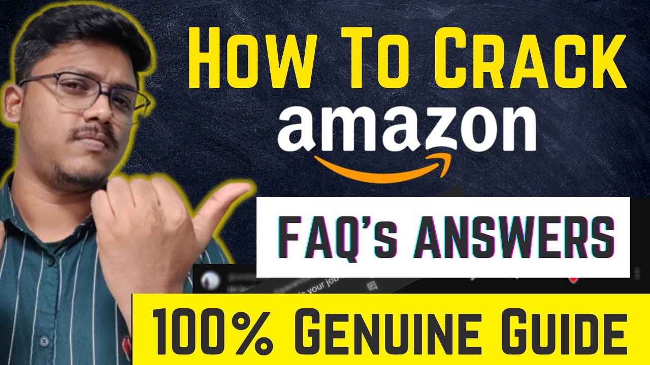 Amazon Jobs FAQ'S FAQ Series 1 Work From home jobs 2023 Amazon