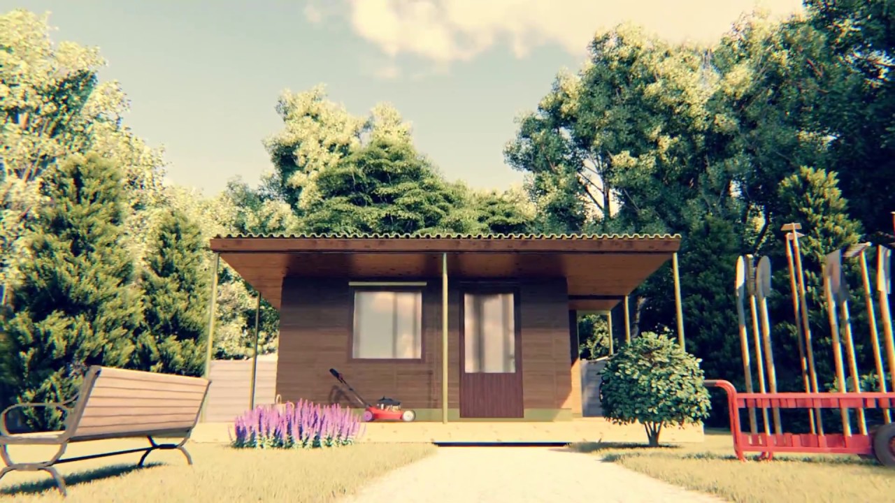 Garden Shed / Lumion 8 pro animation