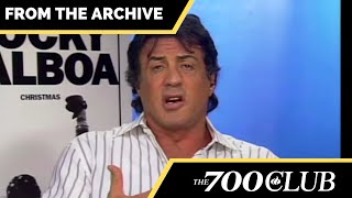 From the Archive - Sylvester Stallone talking about his faith