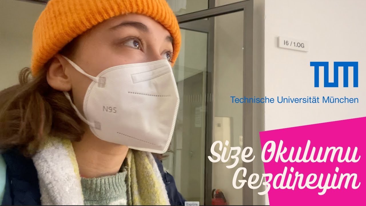 Bir günüm nasıl geçiyor -2 I Mini bir Münih Teknik Üniversitesi ve oda turu!