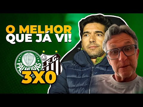 OLHA o que o CRAQUE NETO falou pro ABEL FERREIRA após a vitória do PALMEIRAS contra o SANTOS