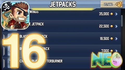 Jetpack Joyride: Gameplay Walkthrough Part 16 - Machine Gun Jetpack Is Back! (iOS, Android)