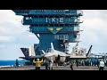 USS Abraham Lincoln and Carl Vinson have already been upgraded to operate the F-35 stealth fighter