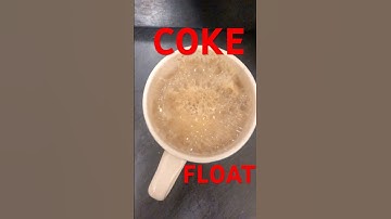 Homemade COKE FLOAT