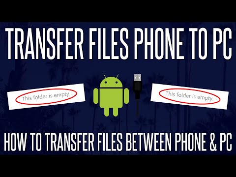 How to Transfer Files Between Android Phone & Windows 10 PC (This folder is empty FIX) hqdefault