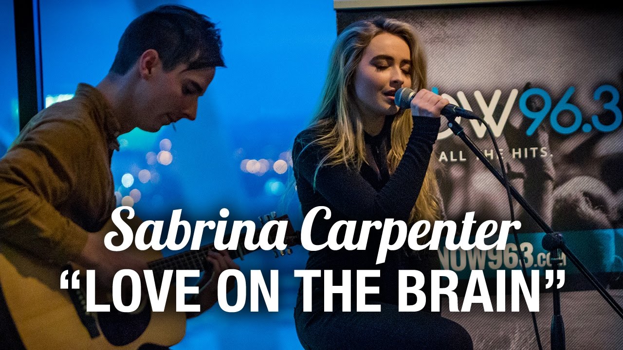 Sabrina Carpenter - Love On The Brain (Rihanna cover) LIVE acoustic performance
