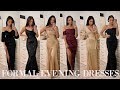 FORMAL EVENING DRESSES TRY ON ✨