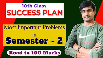 10th Class Maths I Most Important Problems in Sem - 2 I AP 10th Class New Text Book I Ramesh Sir