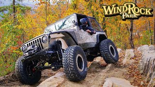 Perfect Fall Wheeling at Windrock Park!