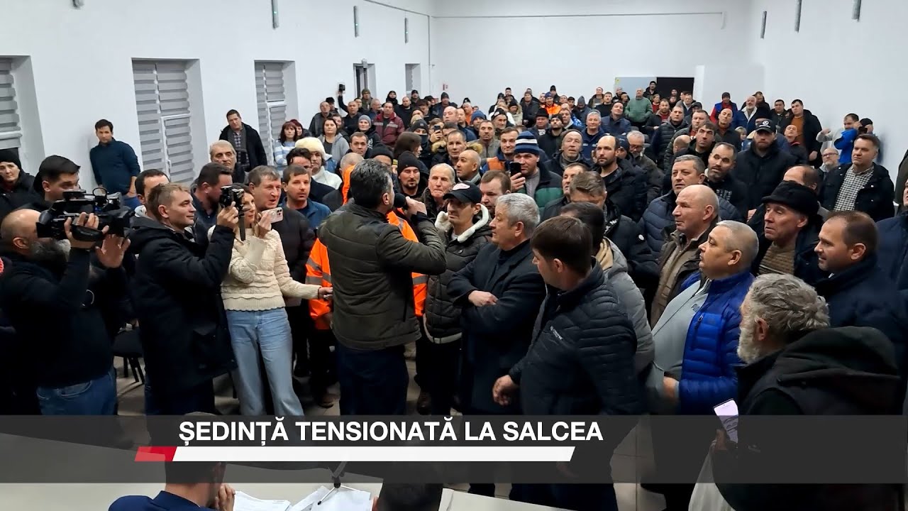 Ședință tensionată la Salcea