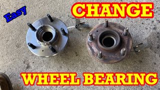 2004 Buick lesabre How to change a wheel bearing hub assembly (Buick Lesabre 2001 2002 2003 2005)