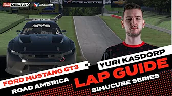 iRacing Lap Guide: Ford Mustang GT3 at Road America