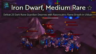 Iron Dwarf, Medium Rare Achievement Guide - Level  70 Dragonflight screenshot 1
