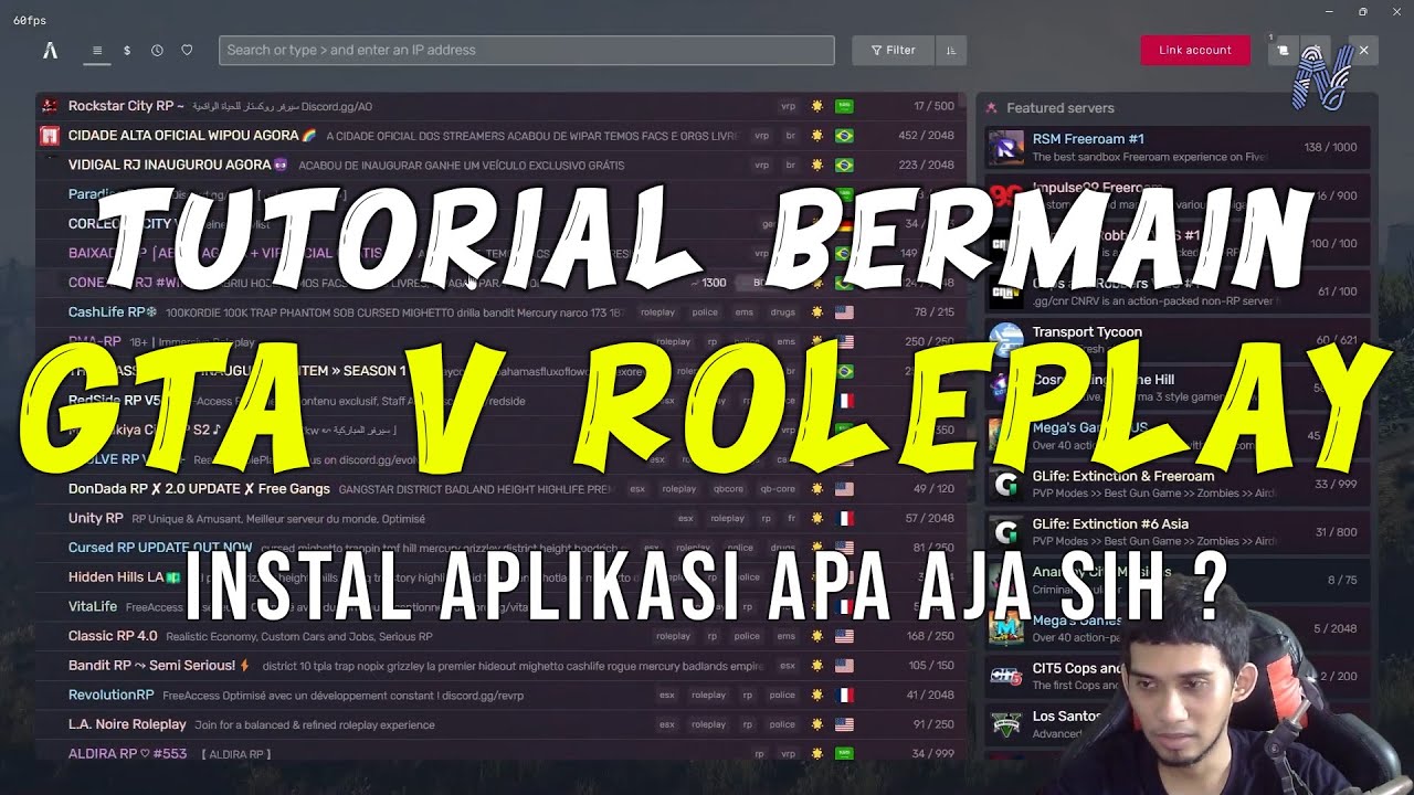 GTA V ROLEPLAY ? BERIKUT CARA INSTALNYA !!! YouTube