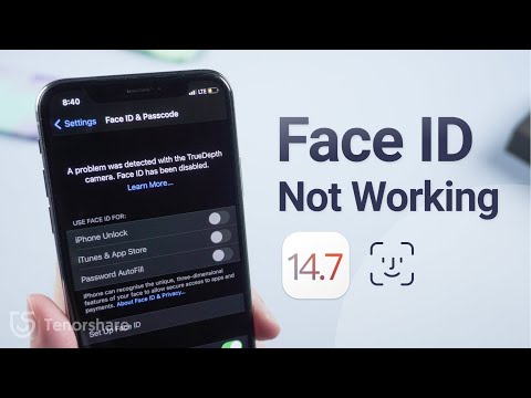 How to Fix Face ID Not Working/Has Been Disabled on iOS 14.7