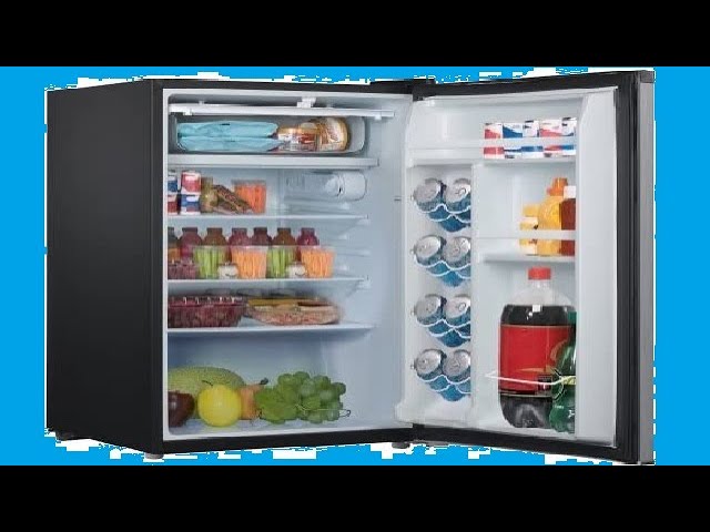 Galanz 4.3 cu ft Single Door Mini Fridge Refrigerator Review 