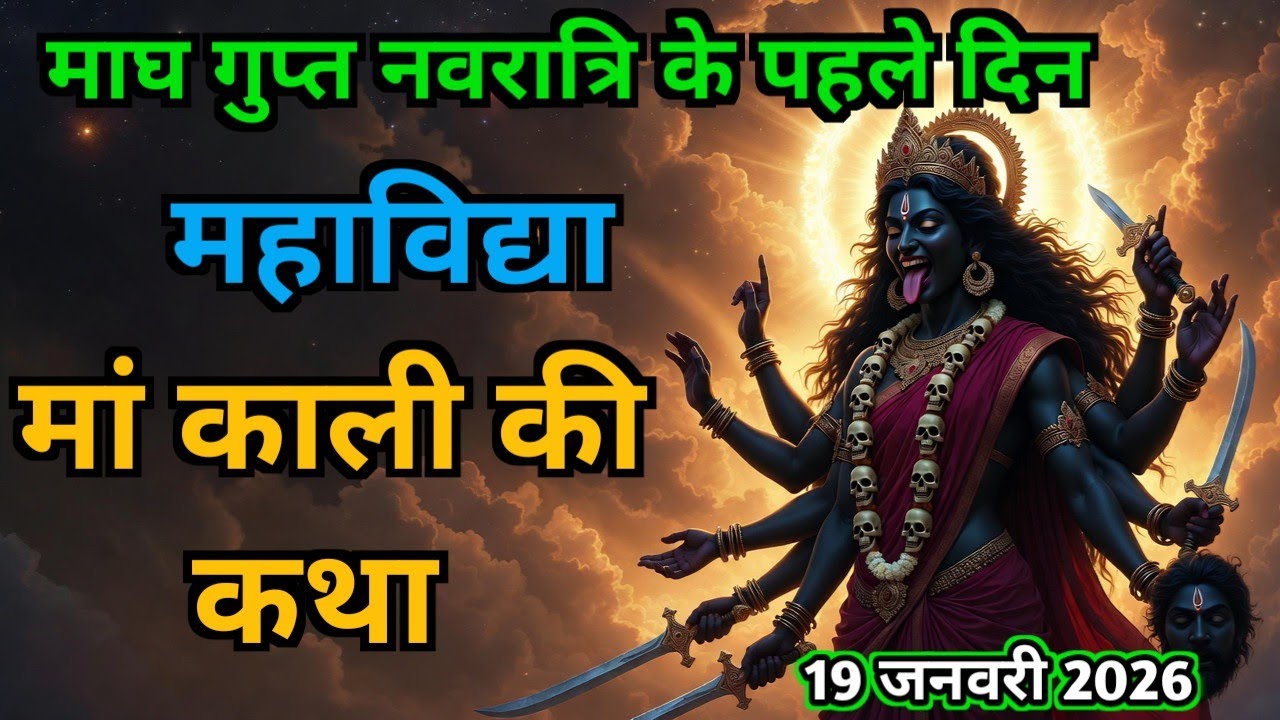 गुप्त नवरात्रि के पहले दिन महाविद्या मां काली की कथा | Gupt Navratri ki Katha Day 1 