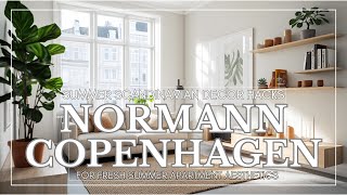 Normann Copenhagen Summer Scandinavian Decor Hacks for Fresh Summer Apartment Aesthetics