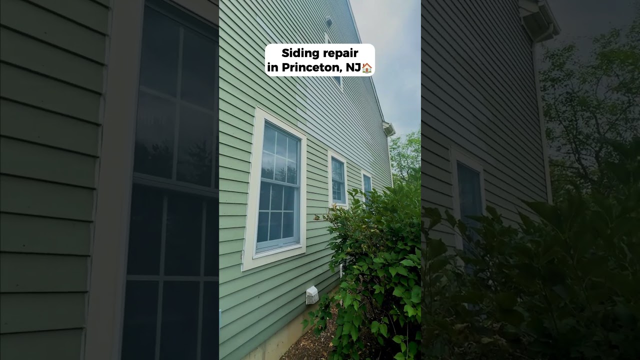 Best siding repair in Princeton, NJ🏠