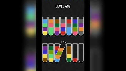 Water sort puzzle level 499