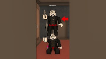 SHERIFF and MURDERER in MM2 🎃 #roblox #mm2 #shorts #murdermystery2
