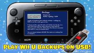 How to play Wii U backups on a USB device | Disc2app