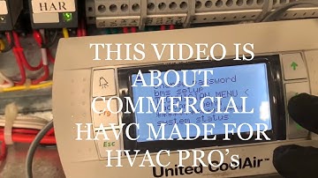 UNITED COOL AIR | CAREL PCO CONTROLLER PASSWORD