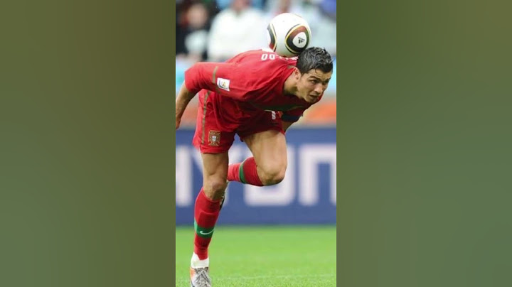 Los 5 mundiales que disputó Cristiano Ronaldo
