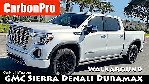 2020 GMC Sierra Denali 1500 CarbonPro Duramax 4WD | Walkaround | CarNichiWa.com