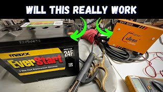 How to Restore a Car Battery Using a Stick Welder