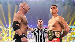 Goldberg vs Gunther Match