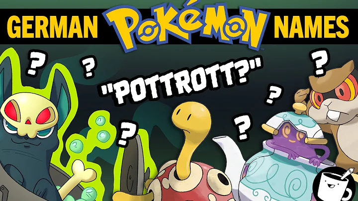 Drawing Pokmon Based On Their German Names