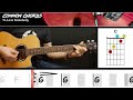 To love somebody  bee gees  guitar lesson  common chords