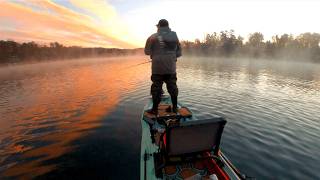 Grinding It Out on Lake Keowee in December
