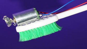 How To Make an Easy BristleBot | Using Toothbrush |