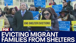 NYC to begin evicting migrant families from shelters NYC to begin evicting migrant families from shelters
