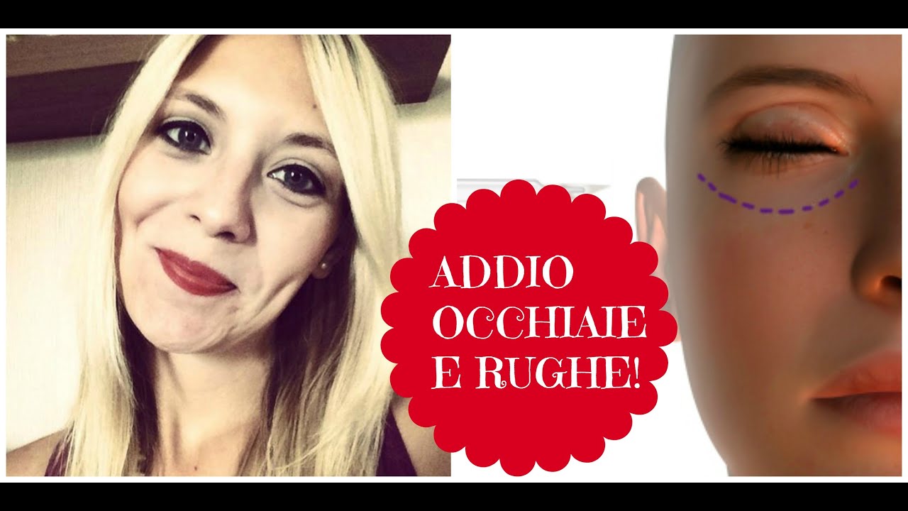GEL OCCHI ANTIETA' contro OCCHIAIE e BORSE! (facile!)