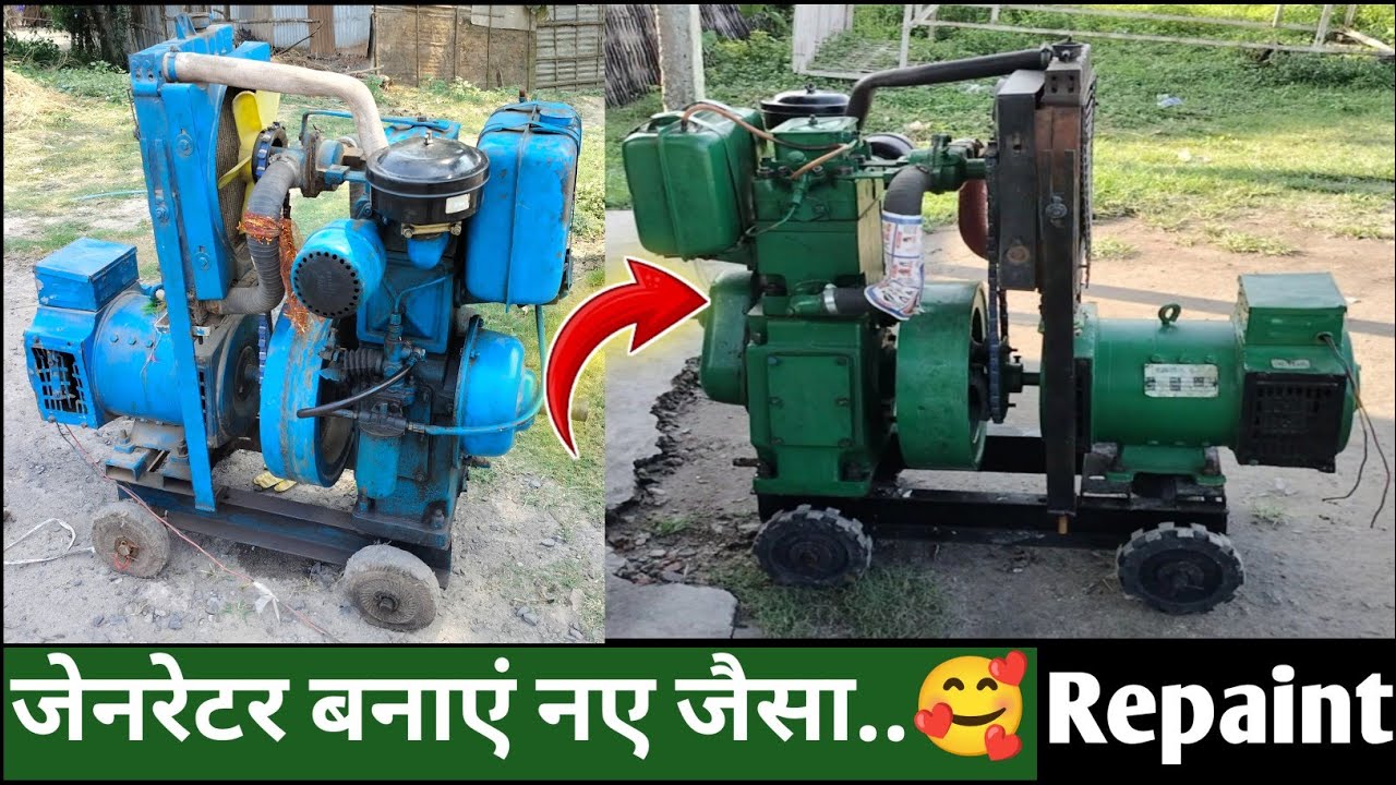 Second hand jenerator for sale / Generator repaint kaise kare / second ...