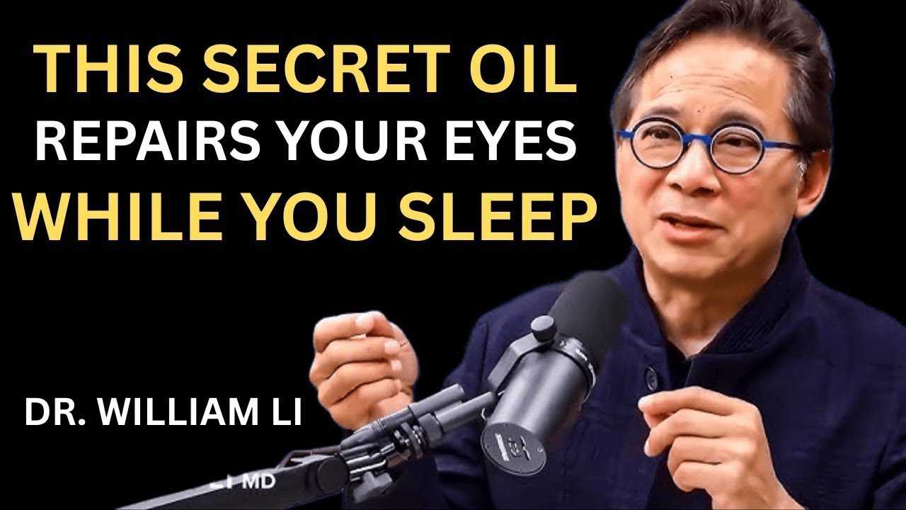 Apply These 4 Natural Oils Before Bed to Protect and Heal Your Eyes Naturally | Dr. William Li