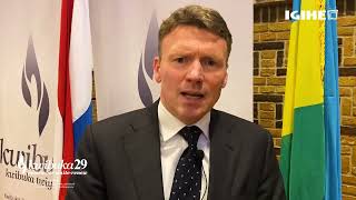 Mr. Marcel De Vink, Dg Political Affairs At The Inauguration Of The Kwibuka Memorial In Amsterdam.