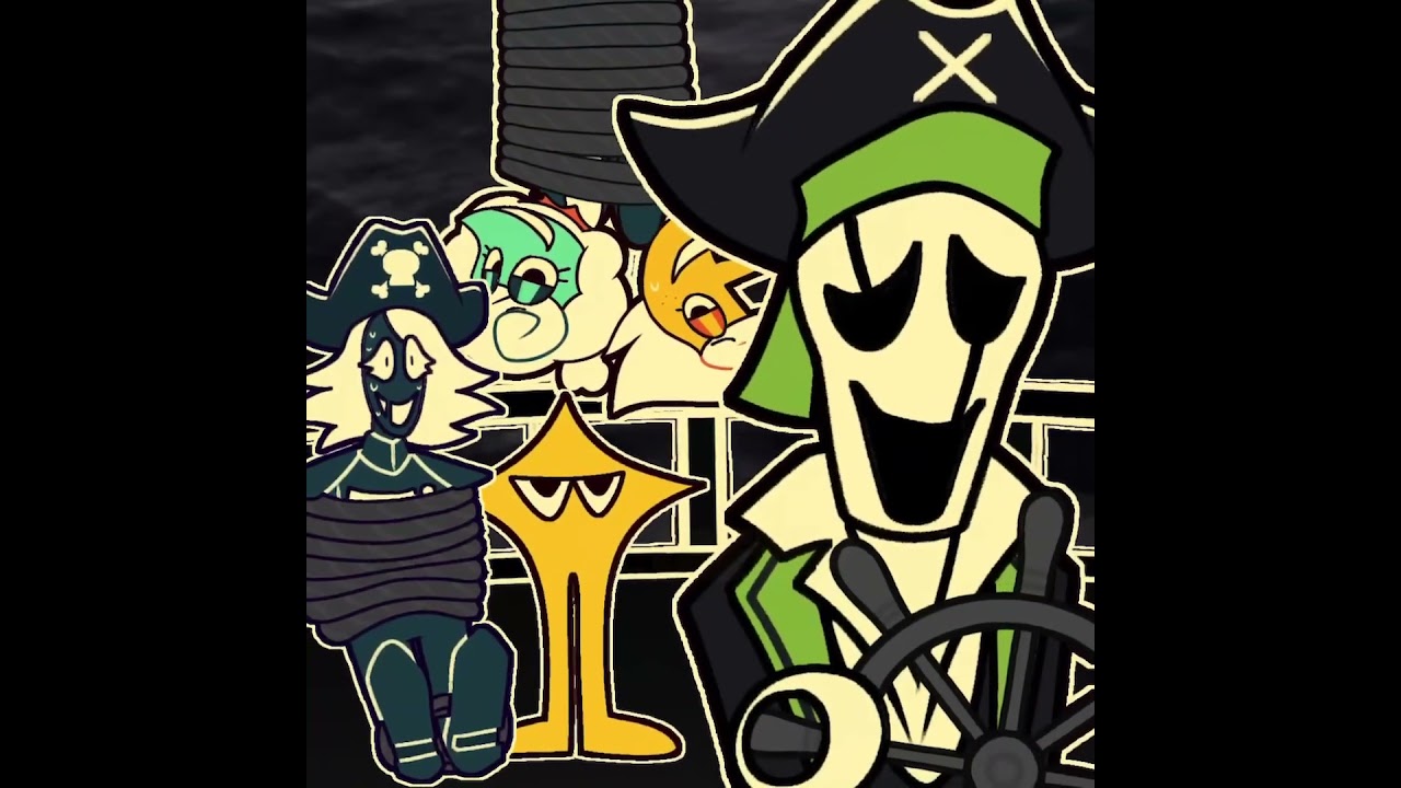 SAILOR MAN animation meme/trend ft. elnina, lanino, and…? #deltarune #animation