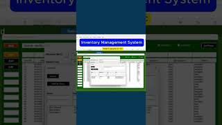Excel Inventory System with Search, Email & PDF Features