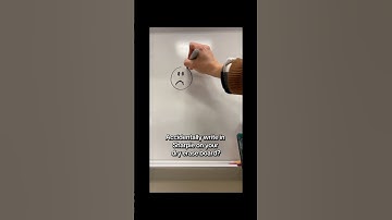 Accidentally use a Sharpie on a white board?