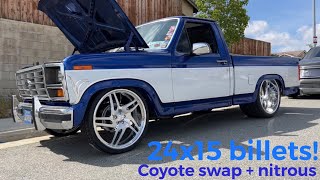 Build breakdown on a beautiful coyote swapped bullnose on crown vic suspension