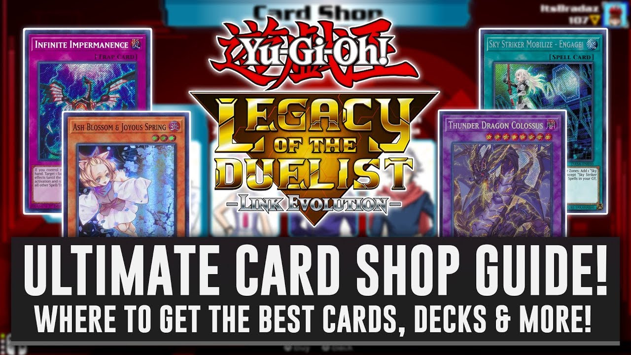 Descubre dónde se encuentra cada carta en Yu-Gi-Oh! Legacy of the Duelist:  Link-Evolution - Nintenderos