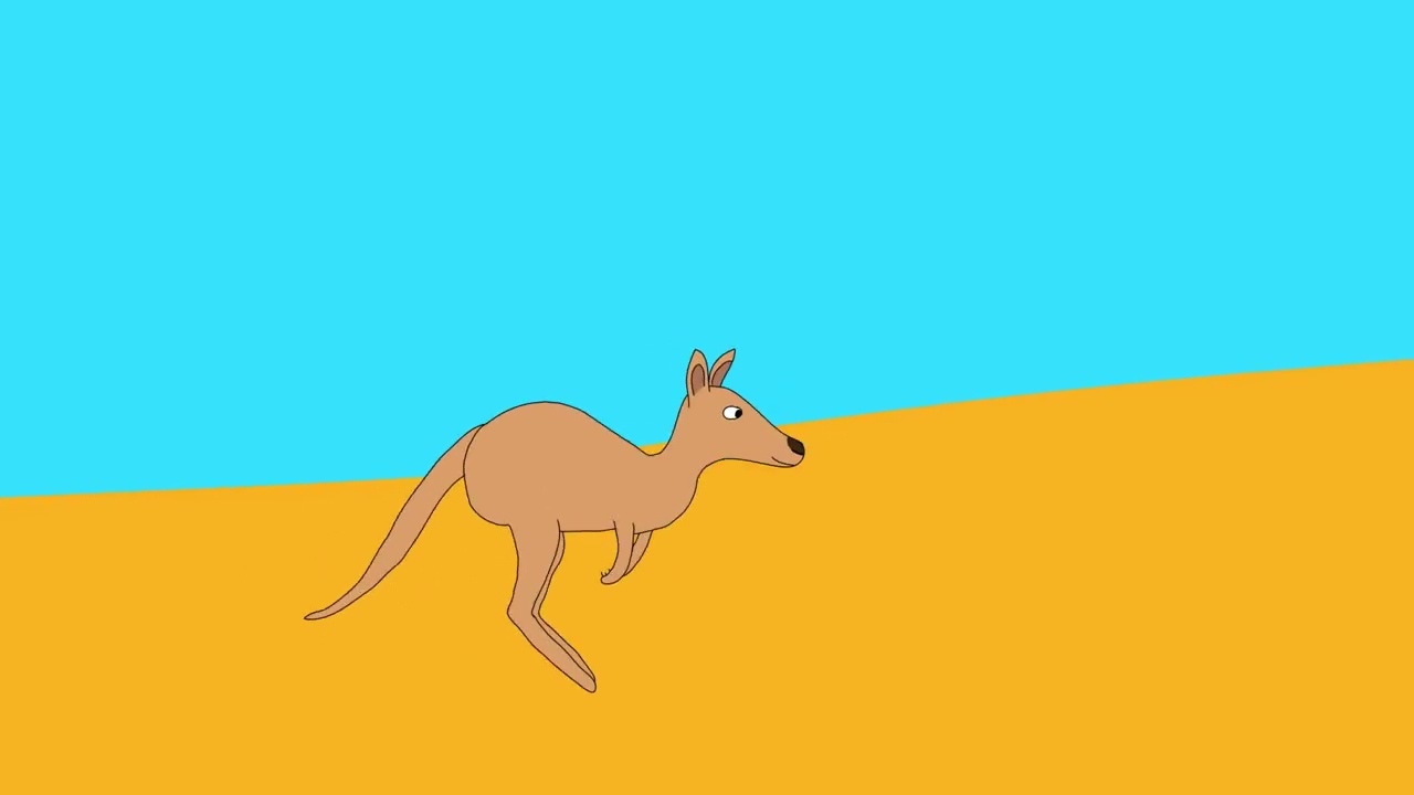 Hopping Kangaroo | 🦘 | Toon Boom Harmony Animation