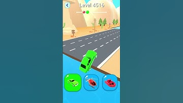 Shape shifting2 game level #4516 hyper casual game #shapeshifting  #gameplay #gaming #shortvideo...