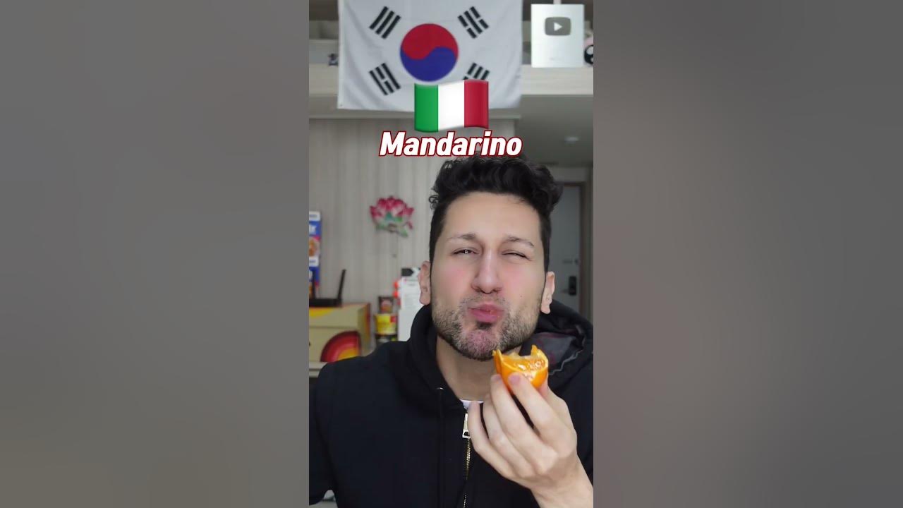 🗣️ Tangerine 🍊 ASMR Mukbang How to say Tangerine in 7 languages YouTube