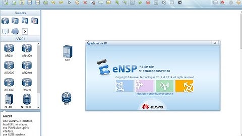 How to install the latest eNSP that supports OSPFv3 and IPv6 on Windows 10